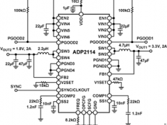 ADP2114多个输出降压调节器参数介绍及中文PDF下载