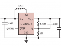 LTC3526L-2内部电源开关升压稳压器参数介绍及中文PDF下载