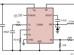 LT3680微功率降压型稳压器参数介绍及中文PDF下载
