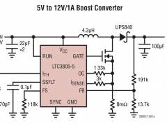 LTC3805-5SEPIC稳压器参数介绍及中文PDF下载