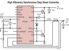 LTC3834微功率降压型稳压器参数介绍及中文PDF下载