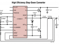 LTC3834-1微功率降压型稳压器参数介绍及中文PDF下载