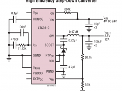 LTC3610内部电源开关降压稳压器参数介绍及中文PDF下载