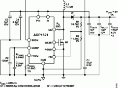 ADP1621外部电源开关升压控制器参数介绍及中文PDF下载