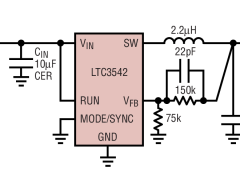 LTC3542微功率降压型稳压器参数介绍及中文PDF下载
