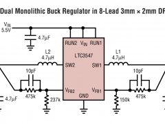 LTC3547微功率降压型稳压器参数介绍及中文PDF下载