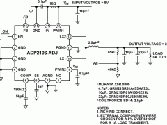 ADP2106内部电源开关降压稳压器参数介绍及中文PDF下载