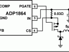 ADP1864外部开关电源降压型控制器参数介绍及中文PDF下载