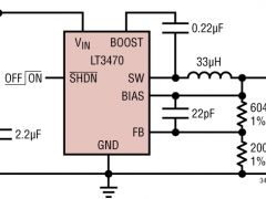 LT3470高输入电压降压稳压器参数介绍及中文PDF下载