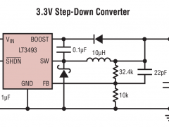 LT3493内部电源开关降压稳压器参数介绍及中文PDF下载
