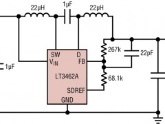 LT3462负输出稳压器参数介绍及中文PDF下载