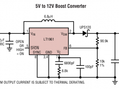 LT1961SEPIC稳压器参数介绍及中文PDF下载