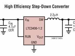 LTC3406-1.2内部电源开关降压稳压器参数介绍及中文PDF下载
