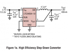 LTC3405A-1.5微功率降压型稳压器参数介绍及中文PDF下载