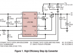 LTC1700外部电源开关升压控制器参数介绍及中文PDF下载