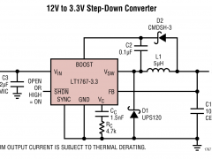 LT1767内部电源开关降压稳压器参数介绍及中文PDF下载