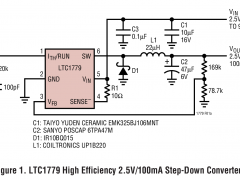 LTC1779内部电源开关降压稳压器参数介绍及中文PDF下载