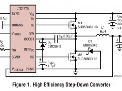 LTC1775外部开关电源降压型控制器参数介绍及中文PDF下载