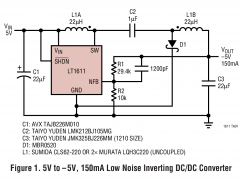 LT1611LCD/CCD/OLED偏置参数介绍及中文PDF下载