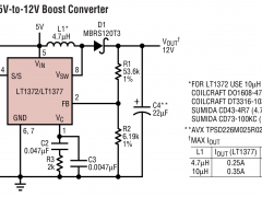LT1372负输出稳压器参数介绍及中文PDF下载