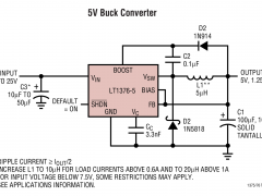 LT1376内部电源开关降压稳压器参数介绍及中文PDF下载