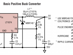 LT1076高输入电压降压稳压器参数介绍及中文PDF下载