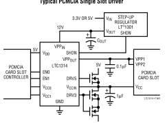 LTC1314PCMCIA开关和驱动器参数介绍及中文PDF下载