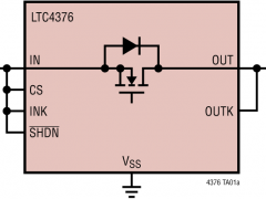 LTC4376PowerPath、理想二极管和负载开关参数介绍及中文PDF下载