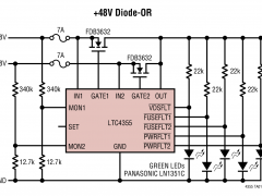 LTC4355PowerPath、理想二极管和负载开关参数介绍及中文PDF下载