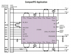 LTC4245PCI热插拔控制器参数介绍及中文PDF下载