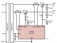 LTC1645低电压热插拔控制器参数介绍及中文PDF下载