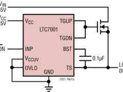 LTC7001高压侧开关和MOSFET驱动器参数介绍及中文PDF下载