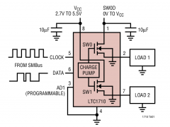 LTC1710高压侧开关和MOSFET驱动器参数介绍及中文PDF下载