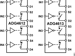 ADG4612双电源模拟开关与多路复用器参数介绍及中文PDF下载