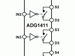 ADG1411双电源模拟开关与多路复用器参数介绍及中文PDF下载