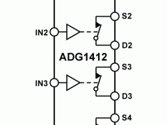 ADG1412双电源模拟开关与多路复用器参数介绍及中文PDF下载