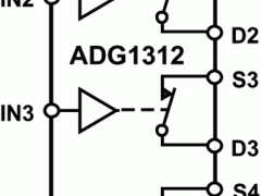 ADG1312双电源模拟开关与多路复用器参数介绍及中文PDF下载