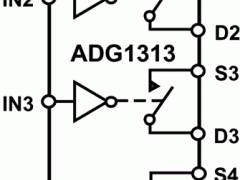 ADG1313双电源模拟开关与多路复用器参数介绍及中文PDF下载