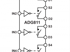 ADG811单电源模拟开关与多路复用器参数介绍及中文PDF下载