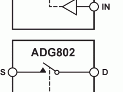 ADG801单电源模拟开关与多路复用器参数介绍及中文PDF下载