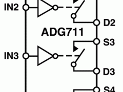 ADG711单电源模拟开关与多路复用器参数介绍及中文PDF下载