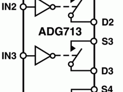 ADG713单电源模拟开关与多路复用器参数介绍及中文PDF下载