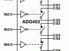 ADG453双电源模拟开关与多路复用器参数介绍及中文PDF下载