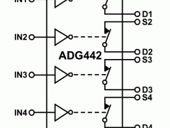 ADG442双电源模拟开关与多路复用器参数介绍及中文PDF下载
