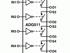 ADG511双电源模拟开关与多路复用器参数介绍及中文PDF下载