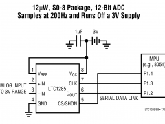 LTC1285单通道模数转换器参数介绍及中文PDF下载