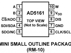 AD5161数字电位器(DigiPOT)参数介绍及中文PDF下载