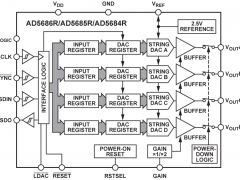 AD5684R多通道电压输出数模转换器参数介绍及中文PDF下载