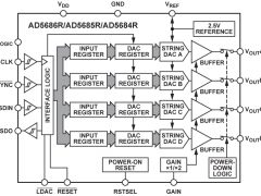 AD5685R多通道电压输出数模转换器参数介绍及中文PDF下载