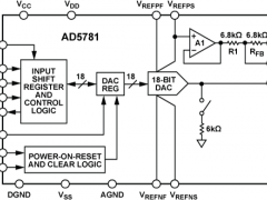 AD5781单通道电压输出数模转换器参数介绍及中文PDF下载